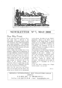 Newsletter No 7 cover