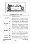 Newsletter No 13 cover